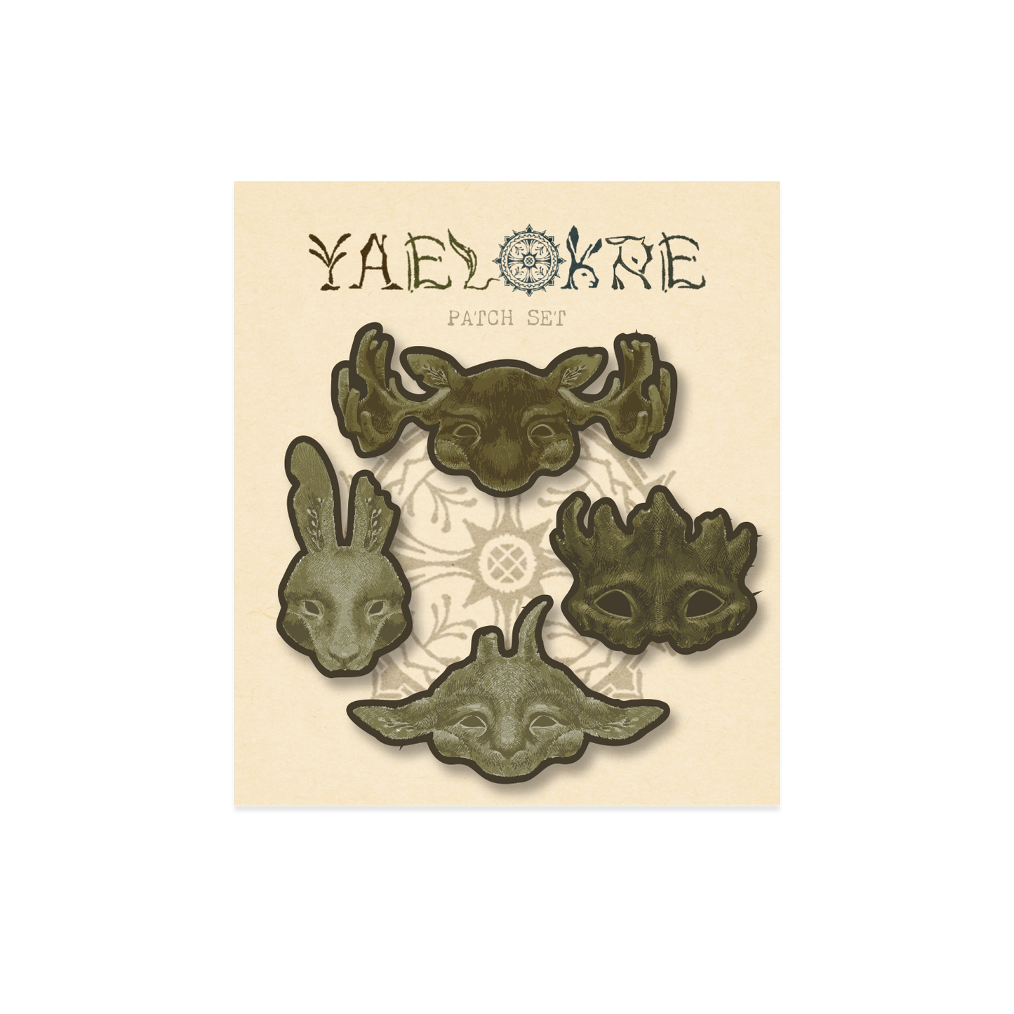 The Lark Masks Patches