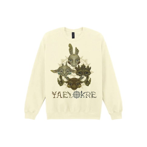 The Lark (Masks) Cream Sweatshirt