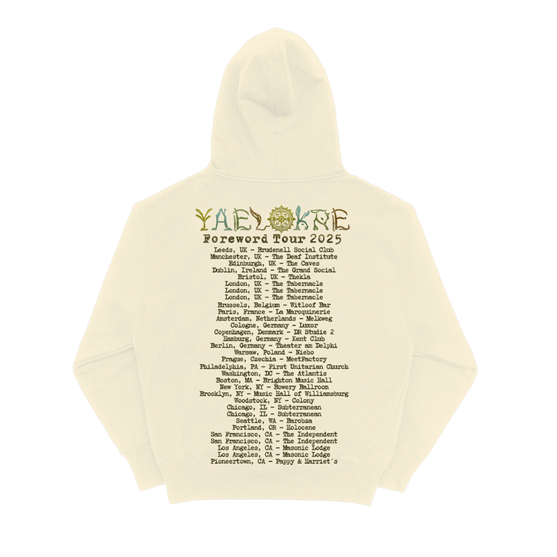 The Lark (Foreword) Cream Tour Hoodie