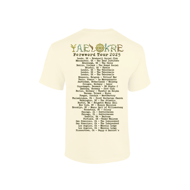 The Lark (Foreword) Cream Tour T-Shirt