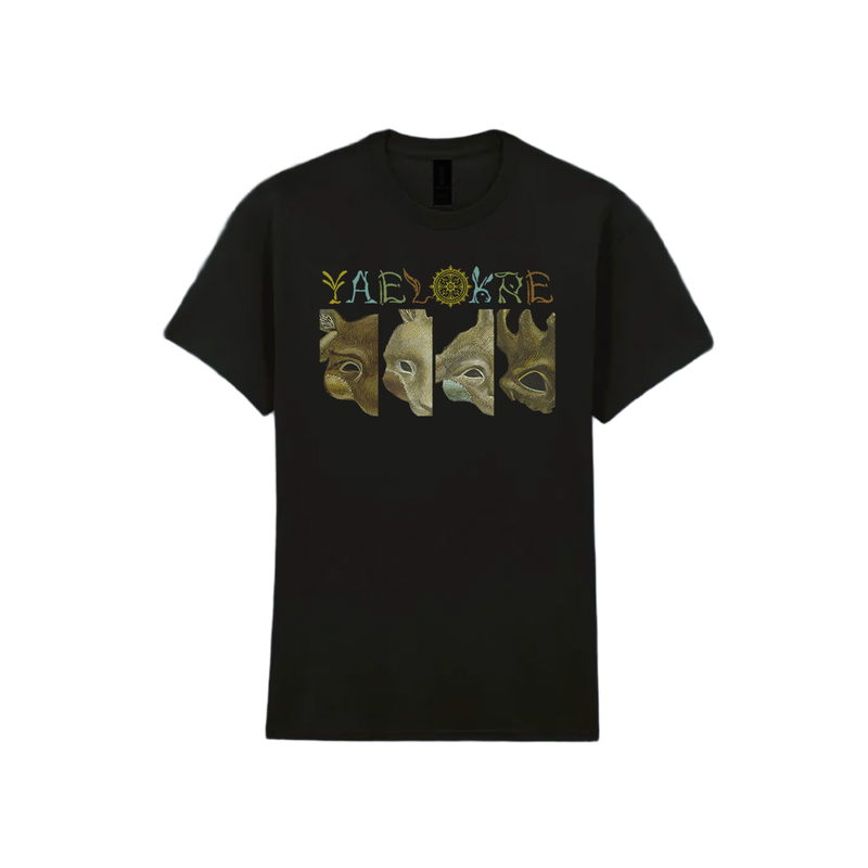 The Lark (Lined Up) Black T-Shirt