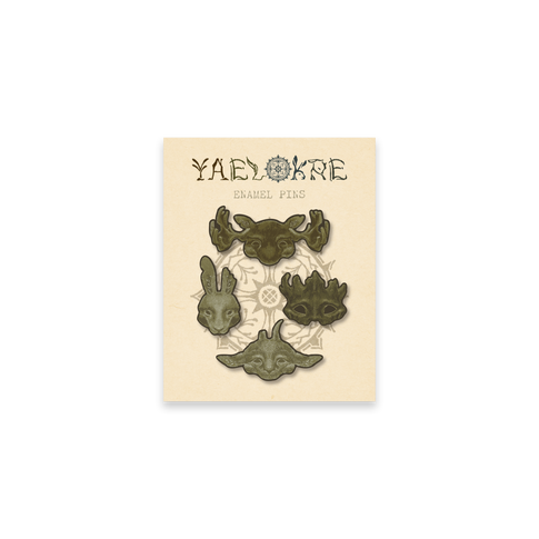 The Lark Masks Badges