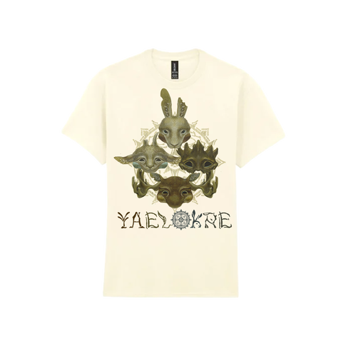 The Lark (Masks) Cream T-Shirt